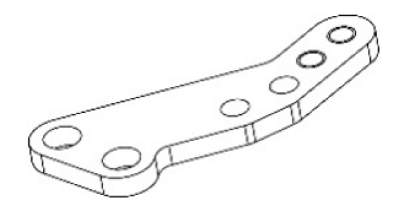 Axon TC10/3 ALU KNUCKLE ARM 1pic